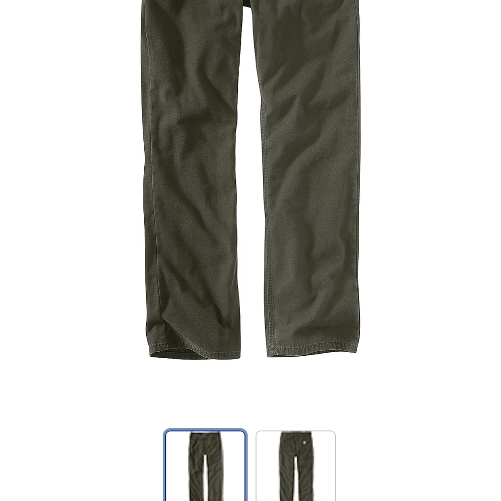 Carhartt Men's Dark Olive Chinos
